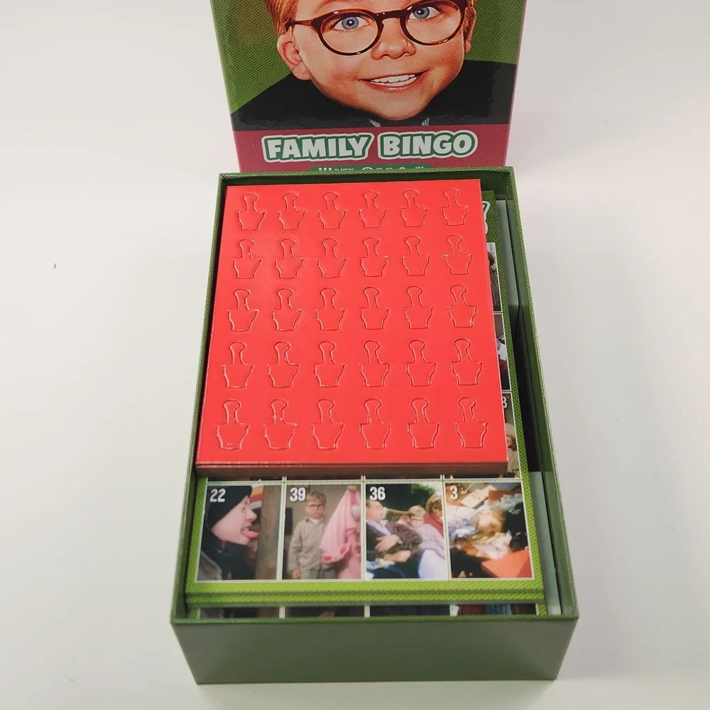 A Christmas Story Family Bingo NWT